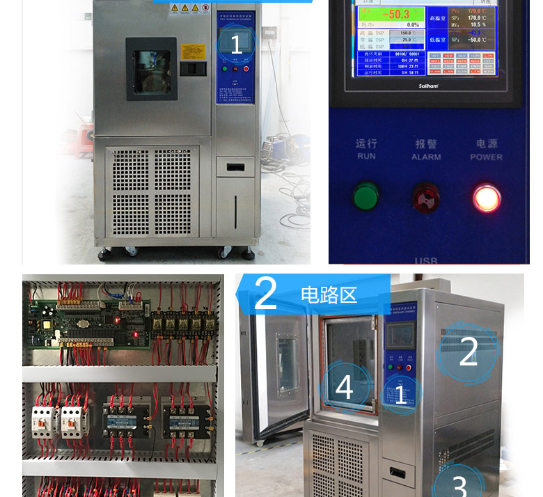 恒溫恒濕試驗(yàn)箱控制器實(shí)拍圖